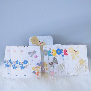 Coach Poppy-Chan RARE stationery set notecards stickers tin NWOT